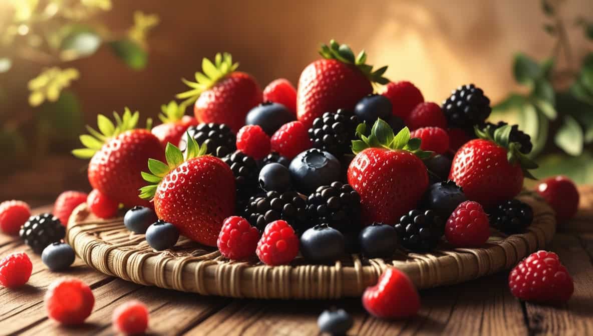 Os Benefícios das Frutas Vermelhas para a Saúde do Coração
