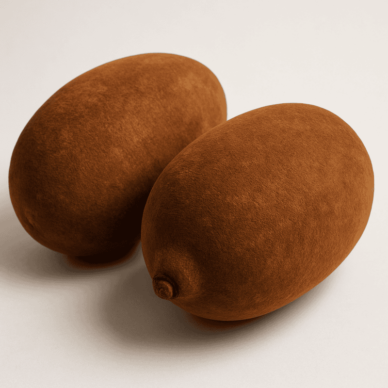 Cupuaçu Fotografia detalhada da fruta Cupuaçu
