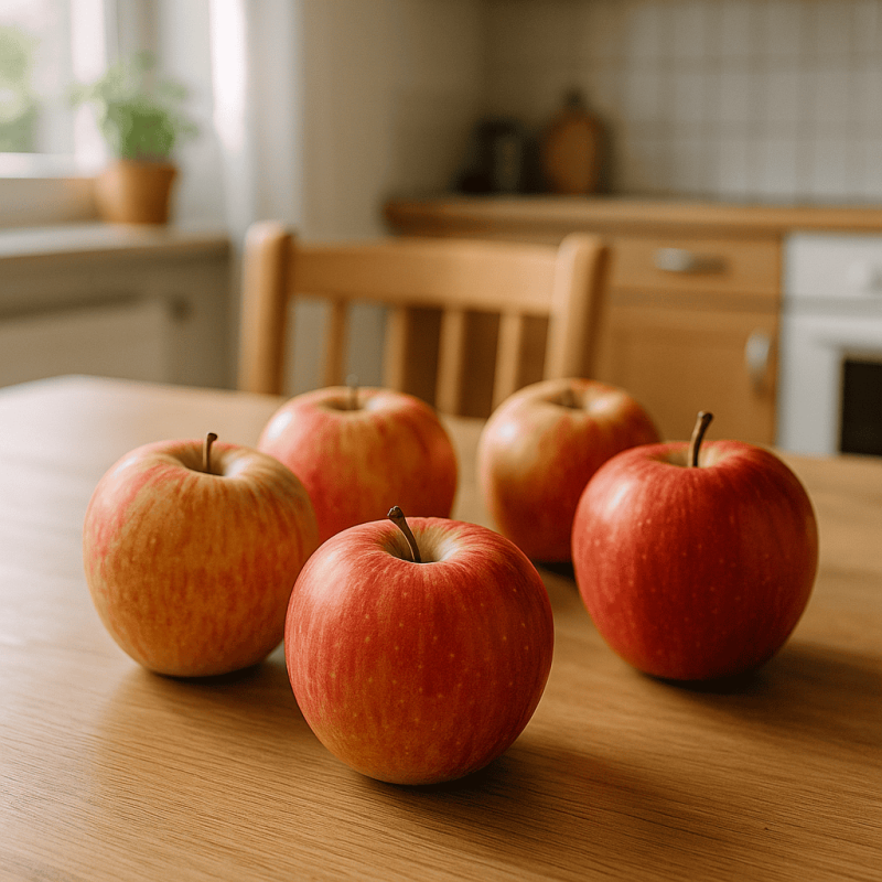  Fotografia em close da fruta Maçã