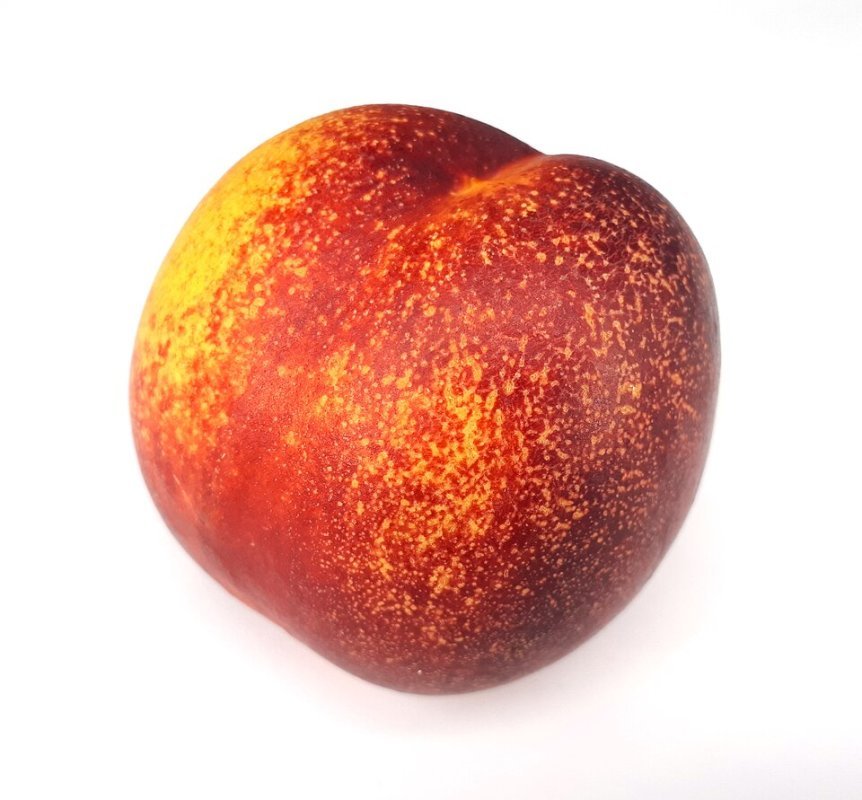  Fotografia em close da fruta Nectarina