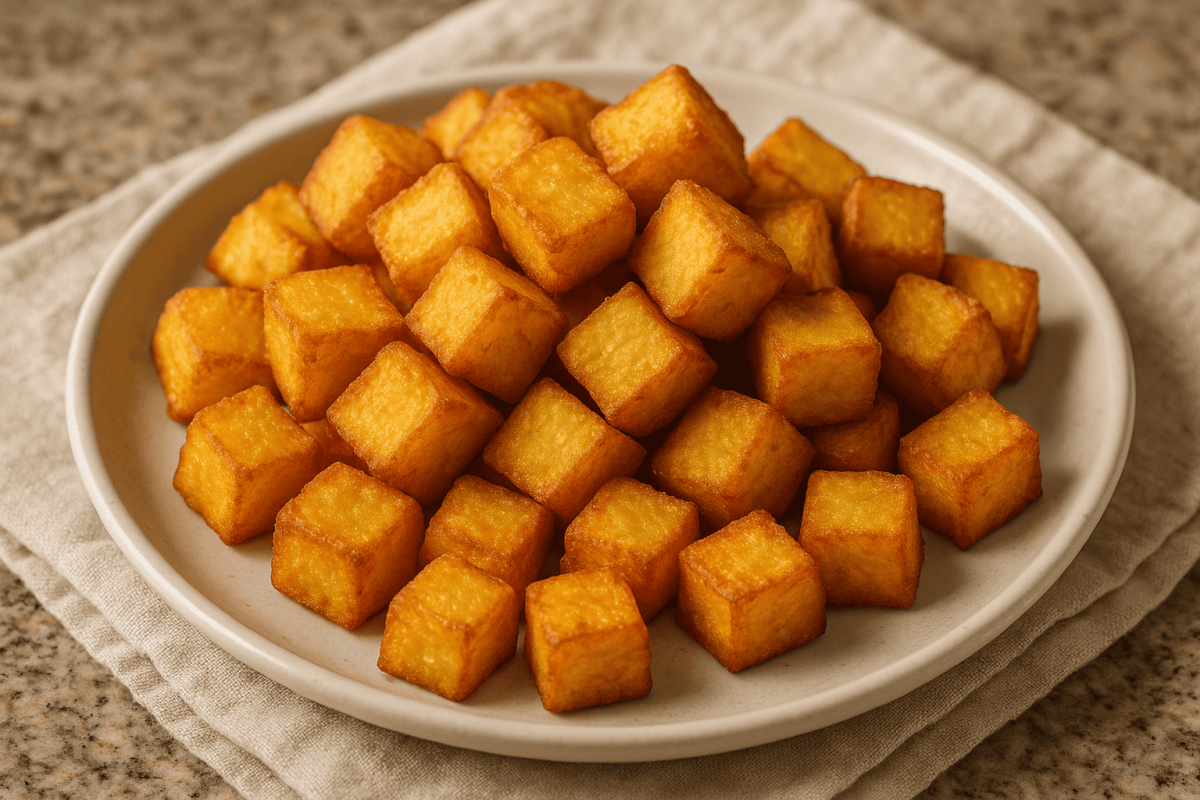 Imagem da receita Fruta-Pão Frita Sequinha e Crocante: Receita Fácil e Deliciosa preparada com Fruta-pão